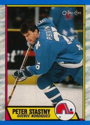 #143 Peter Stastny - Quebec Nordiques - 1989-90 O-Pee-Chee Hockey