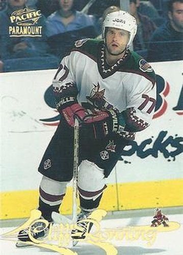 #143 Cliff Ronning - Phoenix Coyotes - 1997-98 Pacific Paramount Hockey