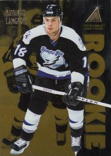 #143 Daymond Langkow - Tampa Bay Lightning - 1995-96 Zenith Hockey