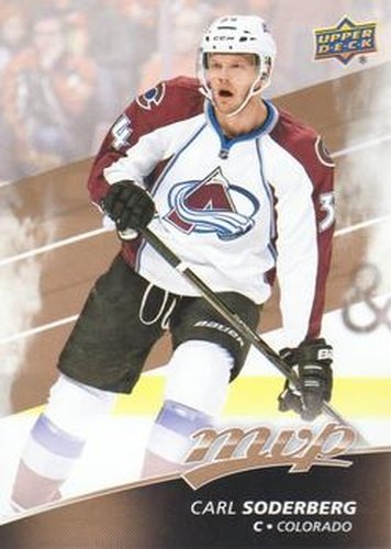 #143 Carl Soderberg - Colorado Avalanche - 2017-18 Upper Deck MVP Hockey