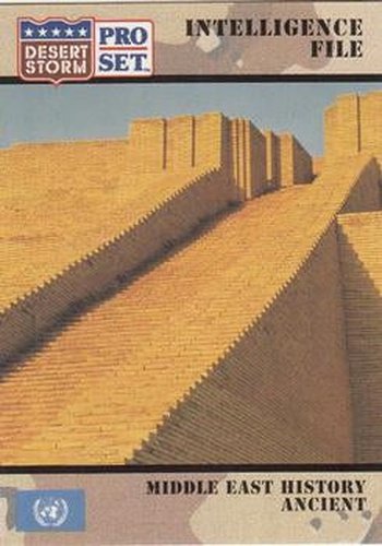 #143 Middle East History - Ancient - 1991 Pro Set Desert Storm