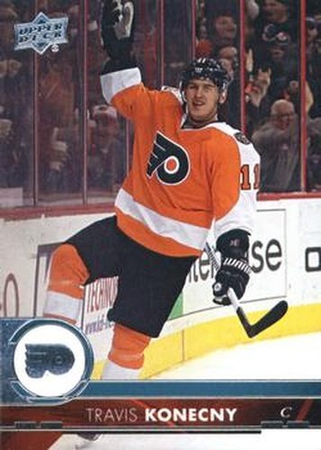 #143 Travis Konecny - Philadelphia Flyers - 2017-18 Upper Deck Hockey