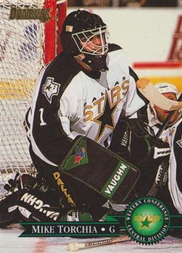 #143 Mike Torchia - Dallas Stars - 1995-96 Donruss Hockey
