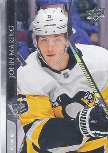 #143 John Marino - Pittsburgh Penguins - 2020-21 Upper Deck Hockey