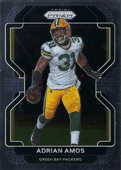 #143 Adrian Amos - Green Bay Packers - 2021 Panini Prizm Football