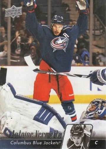 #143 Antoine Vermette - Columbus Blue Jackets - 2010-11 Upper Deck Hockey