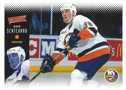 #143 Dave Scatchard - New York Islanders - 2000-01 Upper Deck Victory Hockey