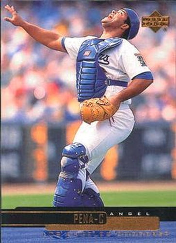 #143 Angel Pena - Los Angeles Dodgers - 2000 Upper Deck Baseball