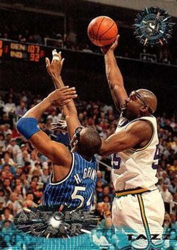 #143 Antoine Carr - Utah Jazz - 1995-96 Stadium Club Basketball