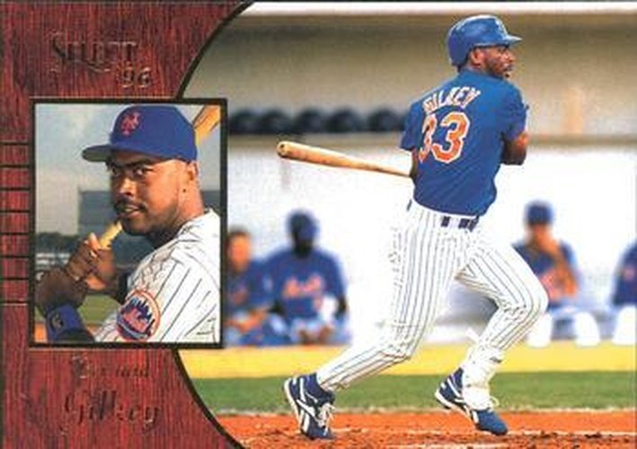 #143 Bernard Gilkey - New York Mets - 1996 Select Baseball