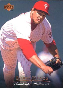 #143 Bobby Munoz - Philadelphia Phillies - 1995 Upper Deck Baseball