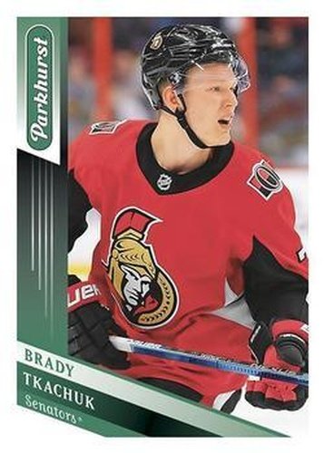 #143 Brady Tkachuk - Ottawa Senators - 2019-20 Parkhurst Hockey