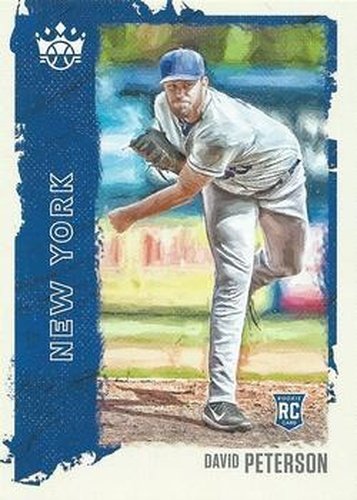 #143 David Peterson - New York Mets - 2021 Panini Diamond Kings Baseball