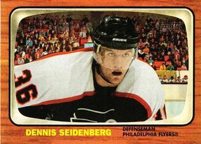#143 Dennis Seidenberg - Philadelphia Flyers - 2002-03 Topps Heritage Hockey