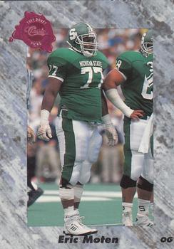 #143 Eric Moten - San Diego Chargers - 1991 Classic Four Sport