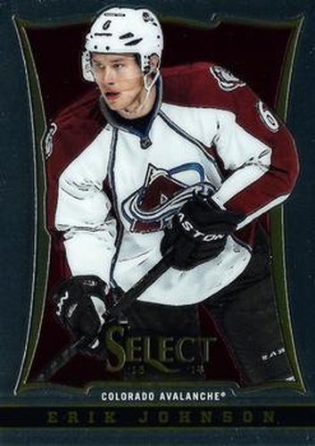 #143 Erik Johnson - Colorado Avalanche - 2013-14 Panini Select Hockey