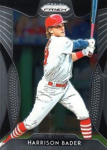 #143 Harrison Bader - St. Louis Cardinals - 2019 Panini Prizm Baseball
