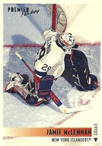 #143 Jamie McLennan - New York Islanders - 1994-95 Topps Premier Hockey