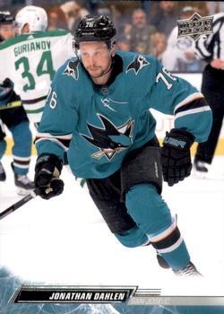 #143 Jonathan Dahlen - San Jose Sharks - 2022-23 Upper Deck Hockey