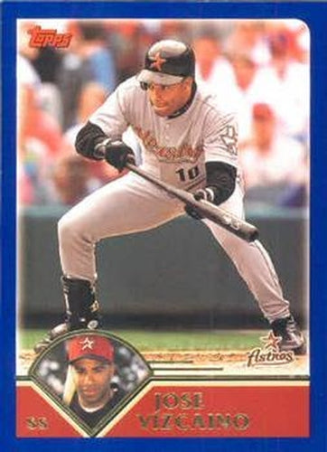 #143 Jose Vizcaino - Houston Astros - 2003 Topps Baseball