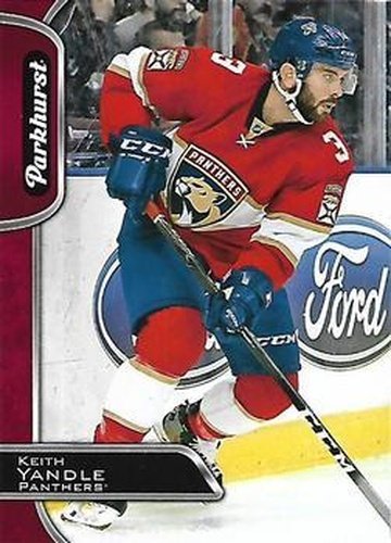 #143 Keith Yandle - Florida Panthers - 2016-17 Parkhurst - Red Hockey