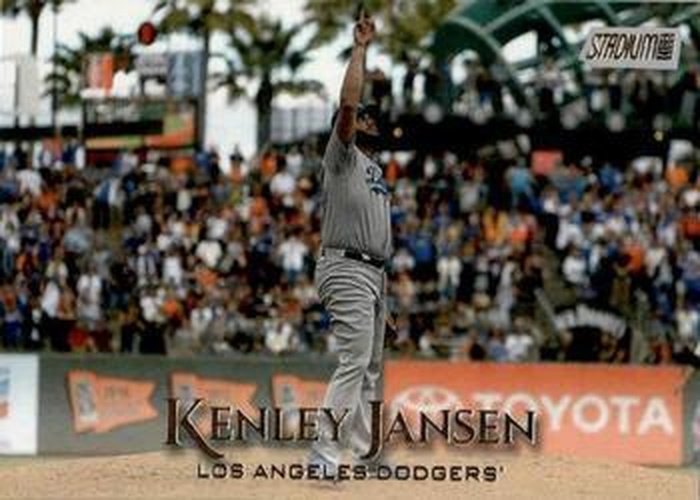 #143 Kenley Jansen - Los Angeles Dodgers - 2019 Stadium Club Baseball