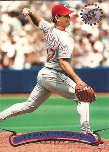 #143 Kenny Rogers - Texas Rangers - 1996 Stadium Club Baseball