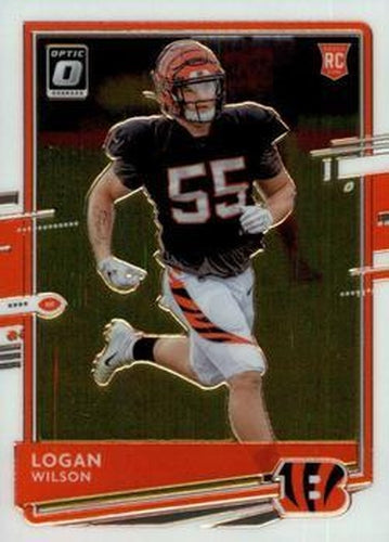 #143 Logan Wilson - Cincinnati Bengals - 2020 Donruss Optic Football