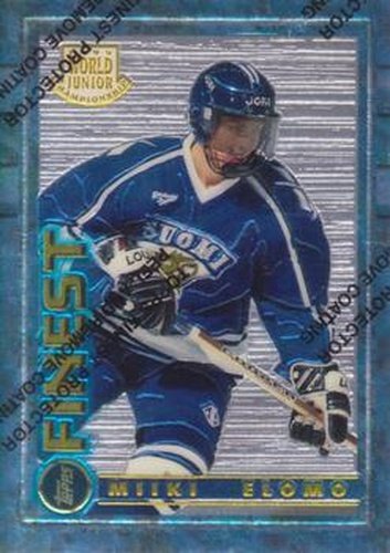 #143 Miika Elomo - Finland - 1994-95 Finest Hockey