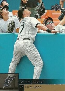 #143 Mike Jacobs - Florida Marlins - 2009 Upper Deck Baseball