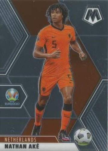 #143 Nathan Ake - Netherlands - 2021 Panini Mosaic UEFA EURO Soccer