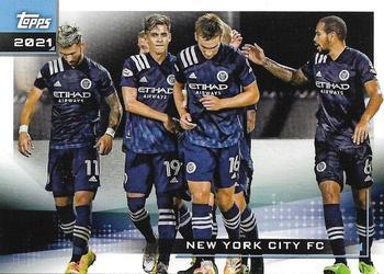 #143 New York City - New York City FC - 2021 Topps MLS Soccer