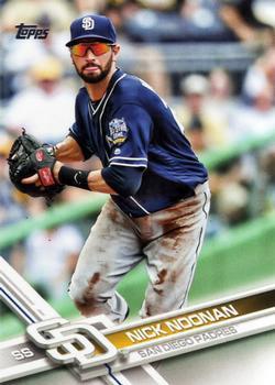 #143 Nick Noonan - San Diego Padres - 2017 Topps Baseball