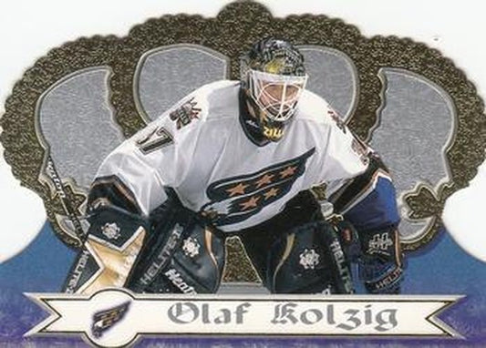 #143 Olaf Kolzig - Washington Capitals - 1999-00 Pacific Crown Royale Hockey