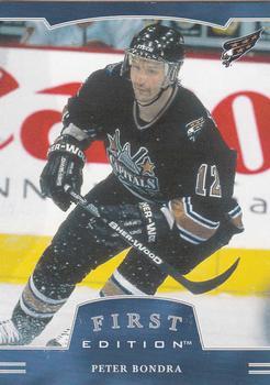 #143 Peter Bondra - Washington Capitals - 2002-03 Be a Player First Edition Hockey