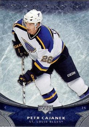 #143 Petr Cajanek - St. Louis Blues - 2006-07 Upper Deck Ovation Hockey