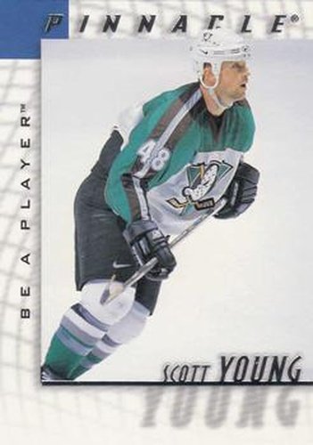 #143 Scott Young - Anaheim Mighty Ducks - 1997-98 Pinnacle Be a Player Hockey