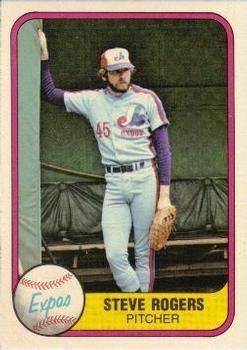 #143 Steve Rogers - Montreal Expos - 1981 Fleer Baseball