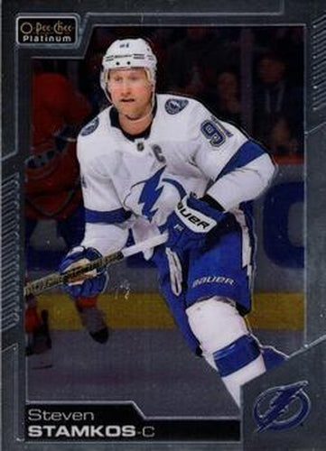 #143 Steven Stamkos - Tampa Bay Lightning - 2020-21 O-Pee-Chee Platinum Hockey