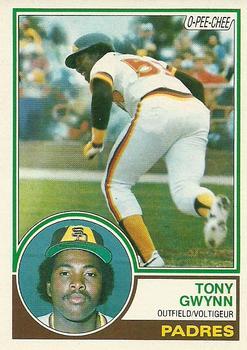 #143 Tony Gwynn - San Diego Padres - 1983 O-Pee-Chee Baseball