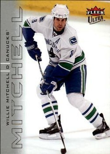 #143 Willie Mitchell - Vancouver Canucks - 2009-10 Ultra Hockey