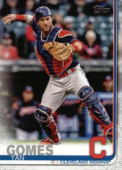 #143 Yan Gomes - Cleveland Indians - 2019 Topps Baseball