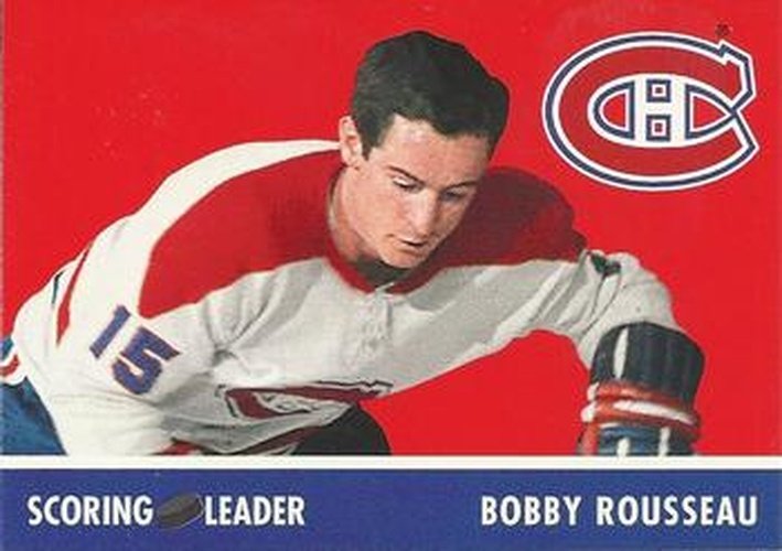 #143 Bobby Rousseau - Montreal Canadiens - 1995-96 Parkhurst 1966-67 Hockey