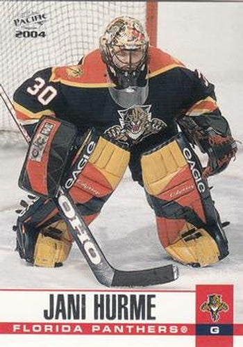 #143 Jani Hurme - Florida Panthers - 2003-04 Pacific Hockey