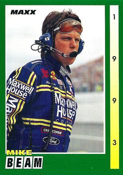 #143 Mike Beam - Junior Johnson & Associates - 1993 Maxx Racing
