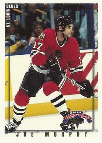#143 Joe Murphy - St. Louis Blues - 1996-97 Topps NHL Picks Hockey