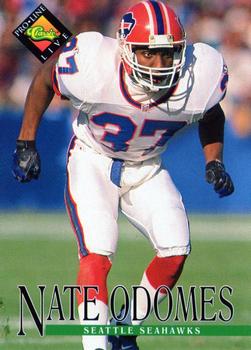 #143 Nate Odomes - Seattle Seahawks - 1994 Pro Line Live Football