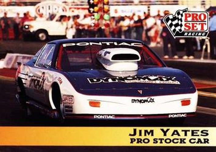 #143 Jim Yates' Car - 1992 Pro Set NHRA Racing