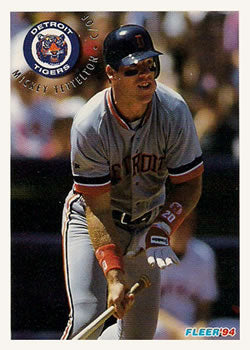 #143 Mickey TettletonÊ - Detroit Tigers - 1994 Fleer Baseball