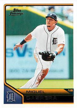 #143 Miguel Cabrera - Detroit Tigers - 2011 Topps Lineage Baseball